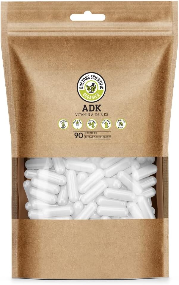 Doctors Scientific Organica DSO ADK — Витамин A, 90 капсул 
Doctors Scientific Organica DSO ADK — Витамин A, 90 капсул