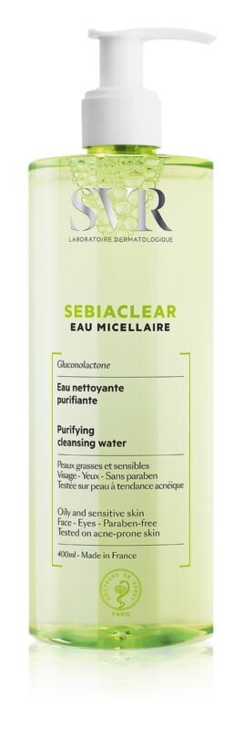 Матирующая мицеллярная вода для жирной и проблемной кожи SVR Sebiaclear Eau Micellaire
Матирующая мицеллярная вода для жирной и проблемной кожи SVR Sebiaclear Eau Micellaire