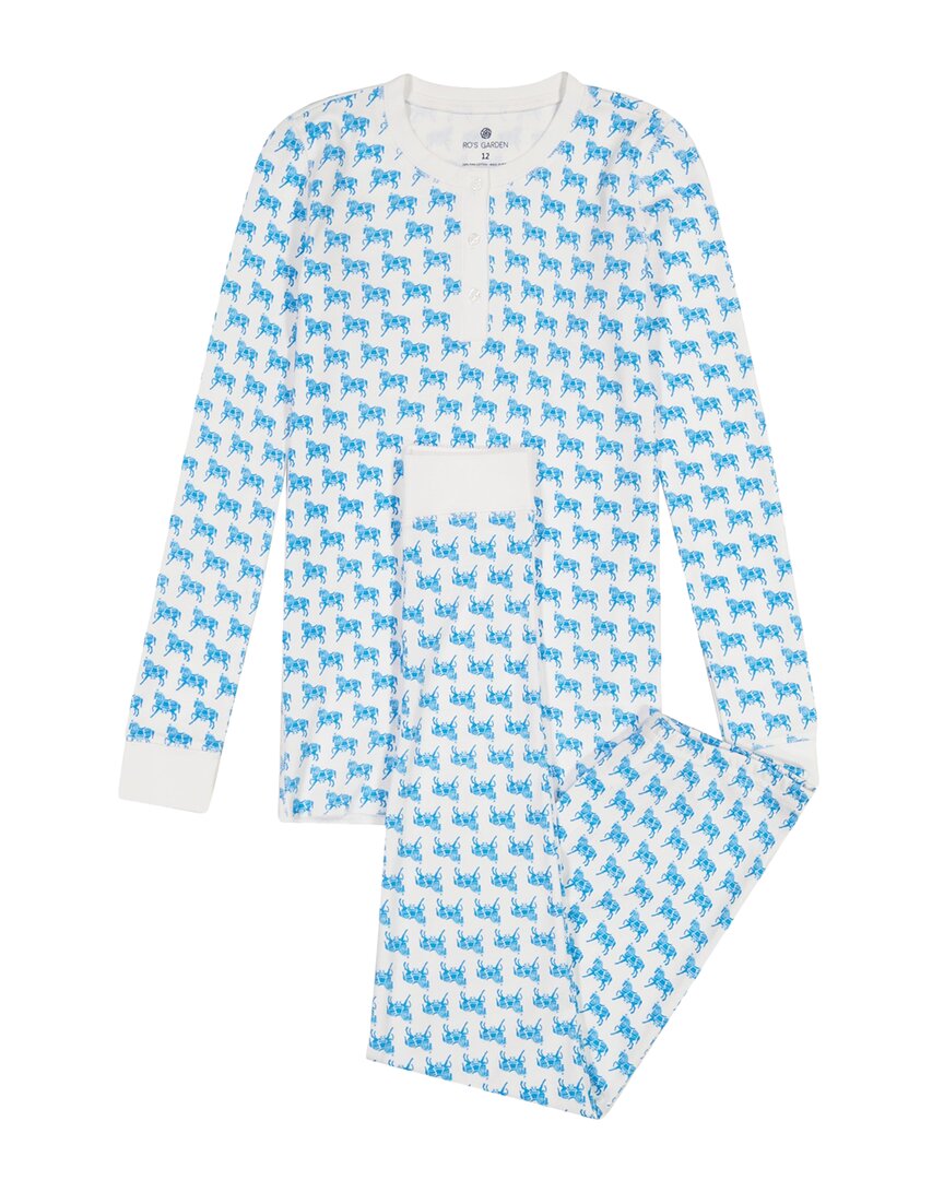 Пижамный комплект «Ро'с Гарден Орок» Ro's Garden, синий
Пижамный комплект «Ро'с Гарден Орок» Ro's Garden, синий