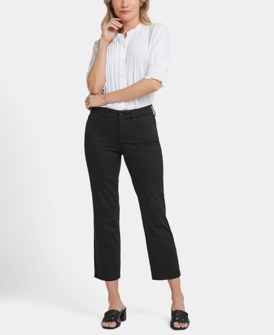 Женские прямые джинсы-лодочки "Мэрилин" NYDJ, Black
Женские прямые джинсы-лодочки "Мэрилин" NYDJ, Black