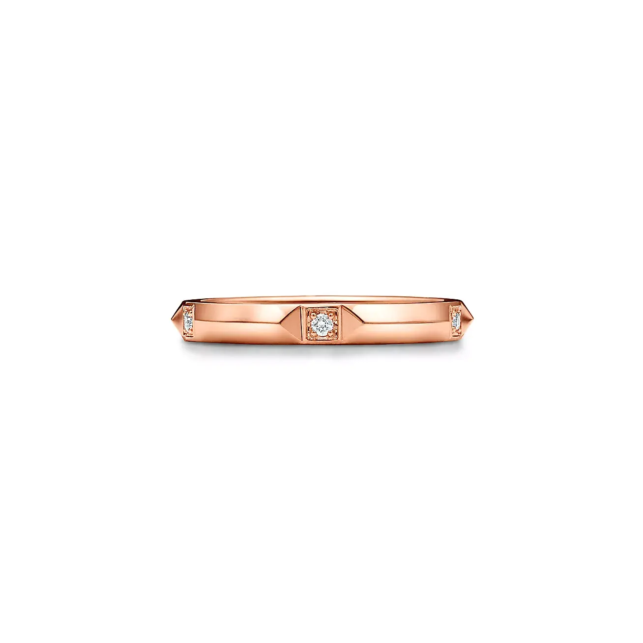 Кольцо Tiffany & Co. True Band, розовое золото/бриллианты
Кольцо Tiffany & Co. True Band, розовое золото/бриллианты