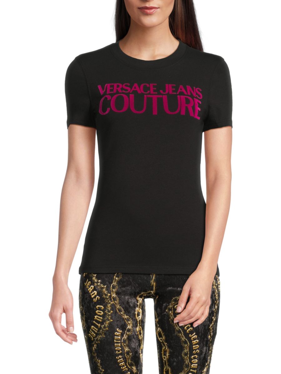 Футболка с логотипом Versace Jeans Couture, черный
Футболка с логотипом Versace Jeans Couture, черный