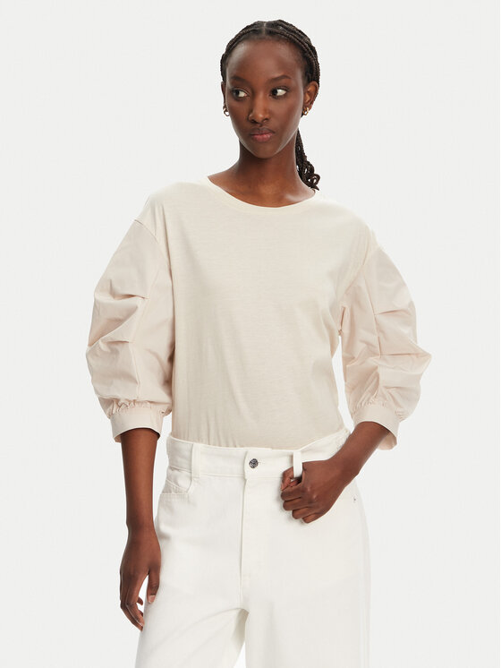 Блузка обычного кроя WA5359 J4893 Liu Jo, бежевый
Блузка обычного кроя WA5359 J4893 Liu Jo, бежевый