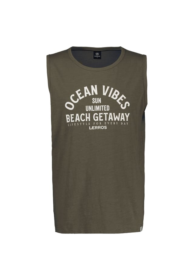 Майка с принтом на груди Lerros, зеленый
Майка с принтом на груди Lerros, зеленый