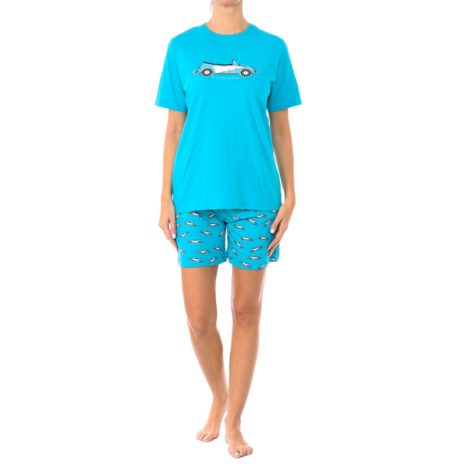 Летняя пижама с короткими рукавами за 40 000 крон Kisses And Love, синий
Летняя пижама с короткими рукавами за 40 000 крон Kisses And Love, синий