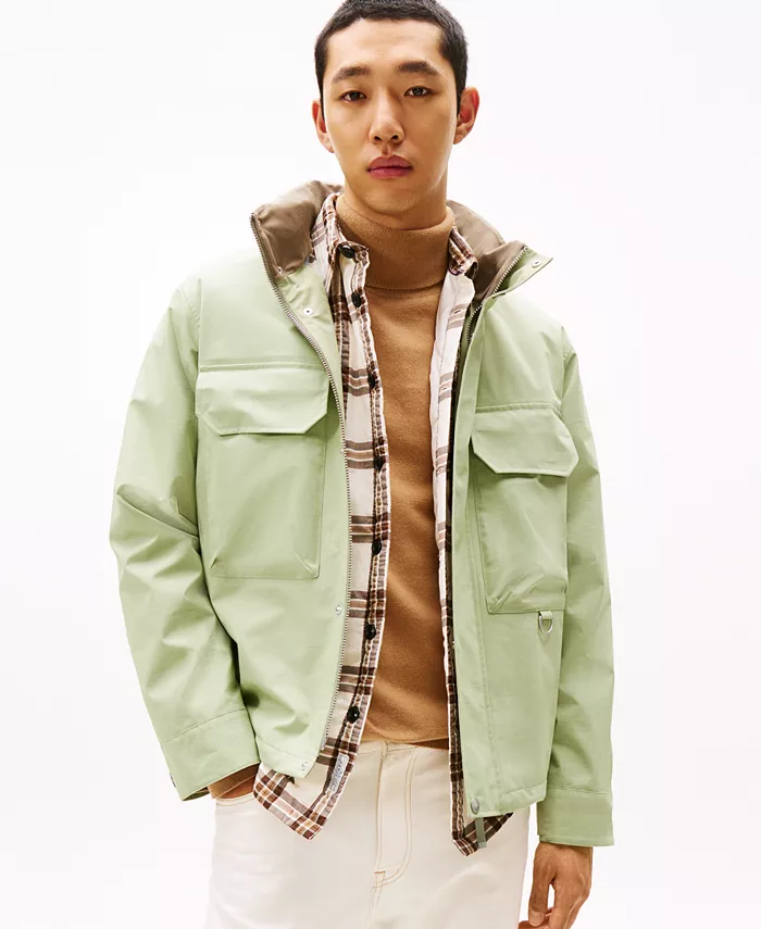 Мужская куртка-вейдерс Wet Weather Ripstop Tommy Hilfiger, зеленый
Мужская куртка-вейдерс Wet Weather Ripstop Tommy Hilfiger, зеленый