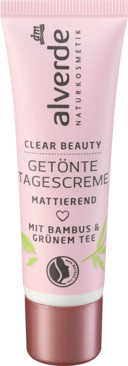 Getönte Tagespflege BB Clear Beauty 30 мл alverde NATURKOSMETIK
Getönte Tagespflege BB Clear Beauty 30 мл alverde NATURKOSMETIK