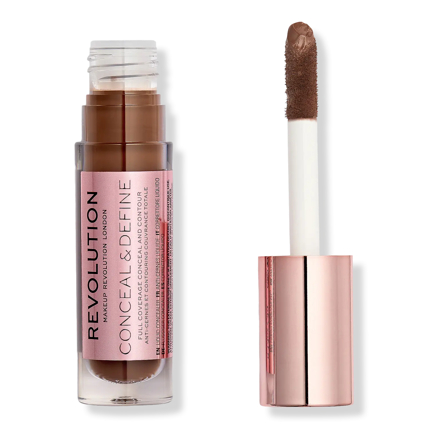 Консилер Conceal & Define с полным покрытием Revolution Beauty, C17.7 (for dark skin tones w/ an orange undertone)
Консилер Conceal & Define с полным покрытием Revolution Beauty, C17.7 (for dark skin tones w/ an orange undertone)