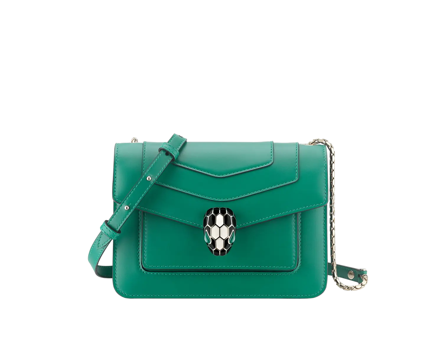 Сумка через плечо Serpenti навсегда Bvlgari, зеленый
Сумка через плечо Serpenti навсегда Bvlgari, зеленый