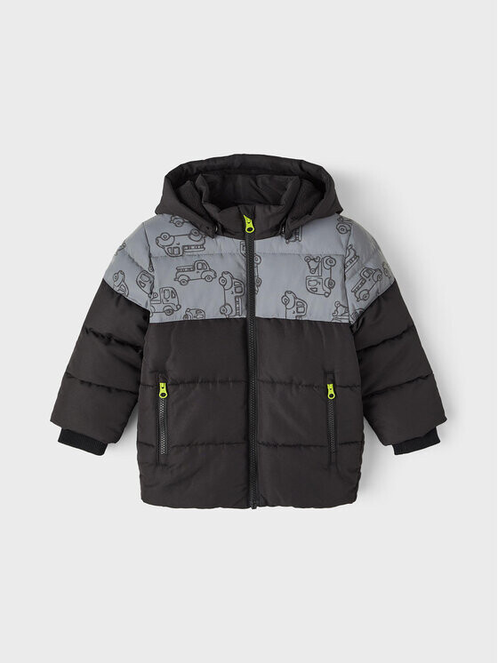 Пуховик стандартного кроя Name It, черный
Пуховик стандартного кроя Name It, черный