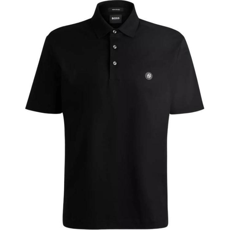 Босс поло с двойным логотипом HUGO BOSS, черный
Босс поло с двойным логотипом HUGO BOSS, черный