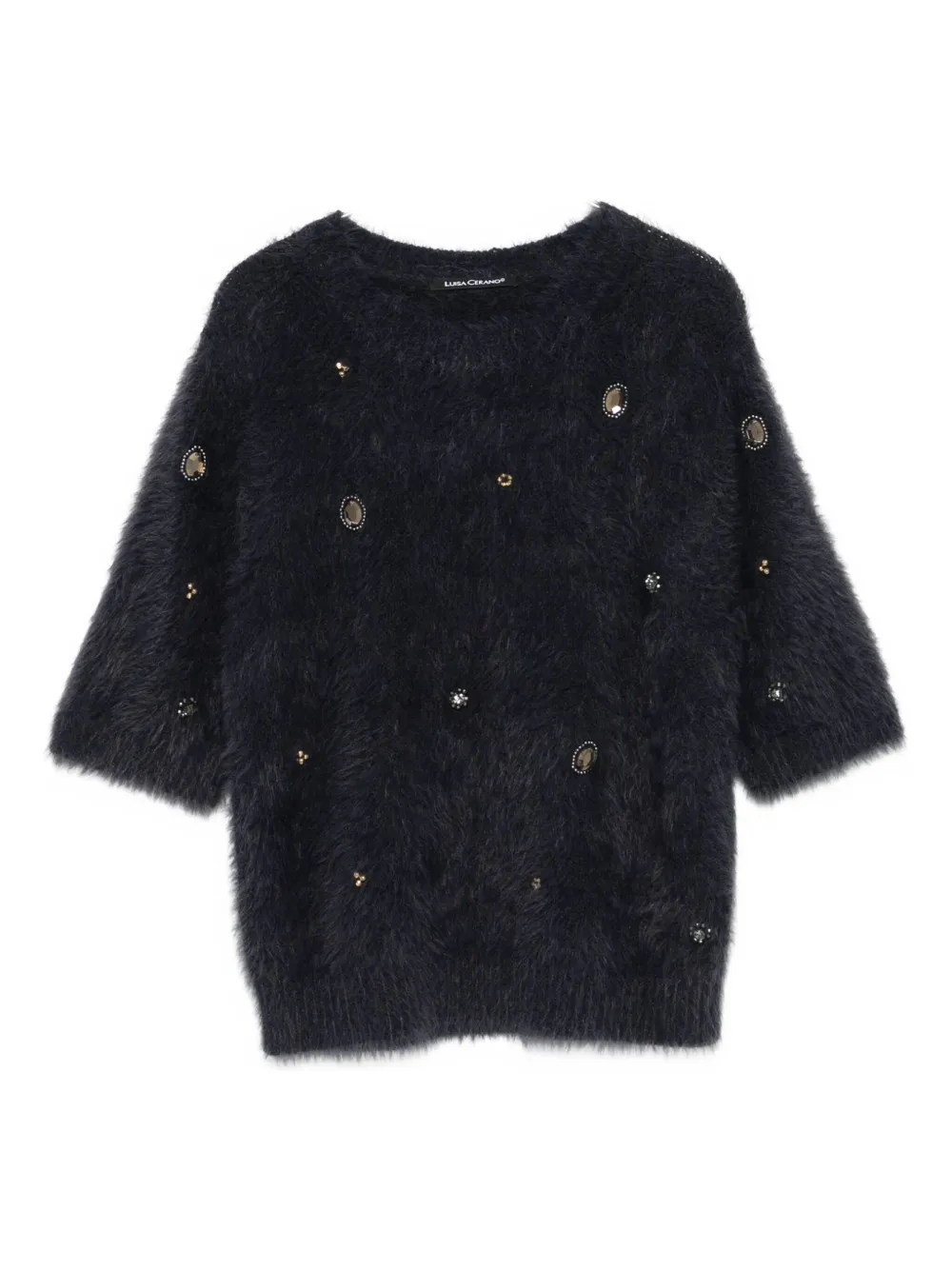 Декорированный свитер Luisa Cerano, синий
Декорированный свитер Luisa Cerano, синий