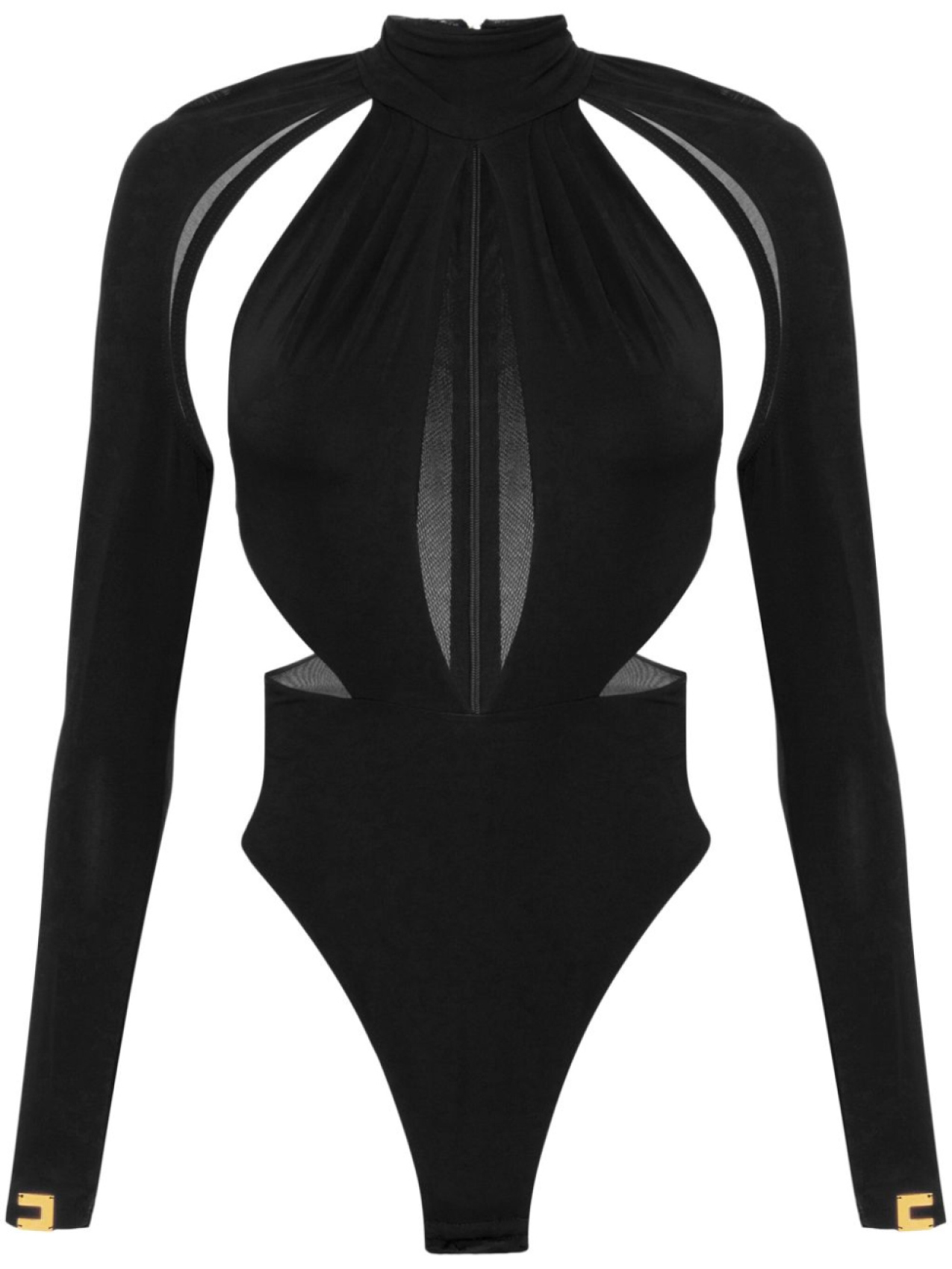 Elisabetta Franchi боди из джерси с вырезами, черный
Elisabetta Franchi боди из джерси с вырезами, черный