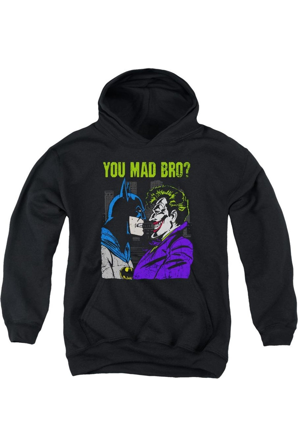 Толстовка с капюшоном DC Comics Mad Bro Youth Gildan, черный
Толстовка с капюшоном DC Comics Mad Bro Youth Gildan, черный