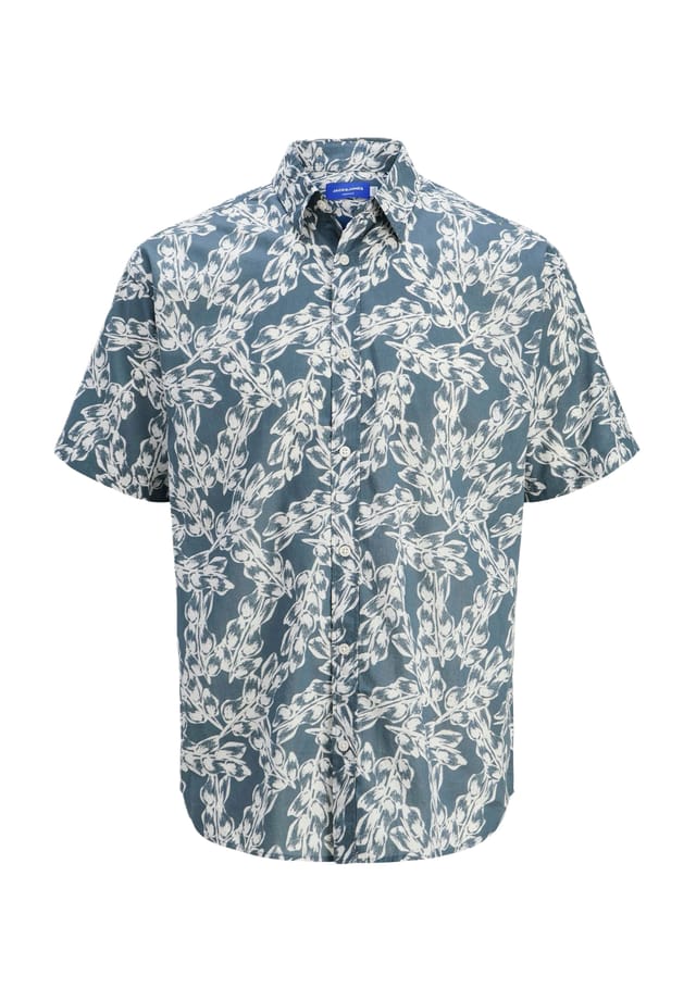 Повседневная рубашка с коротким рукавом и воротником-стойкой Originals By Jack & Jones, цвет 176707 stormy wea
Повседневная рубашка с коротким рукавом и воротником-стойкой Originals By Jack & Jones, цвет 176707 stormy wea