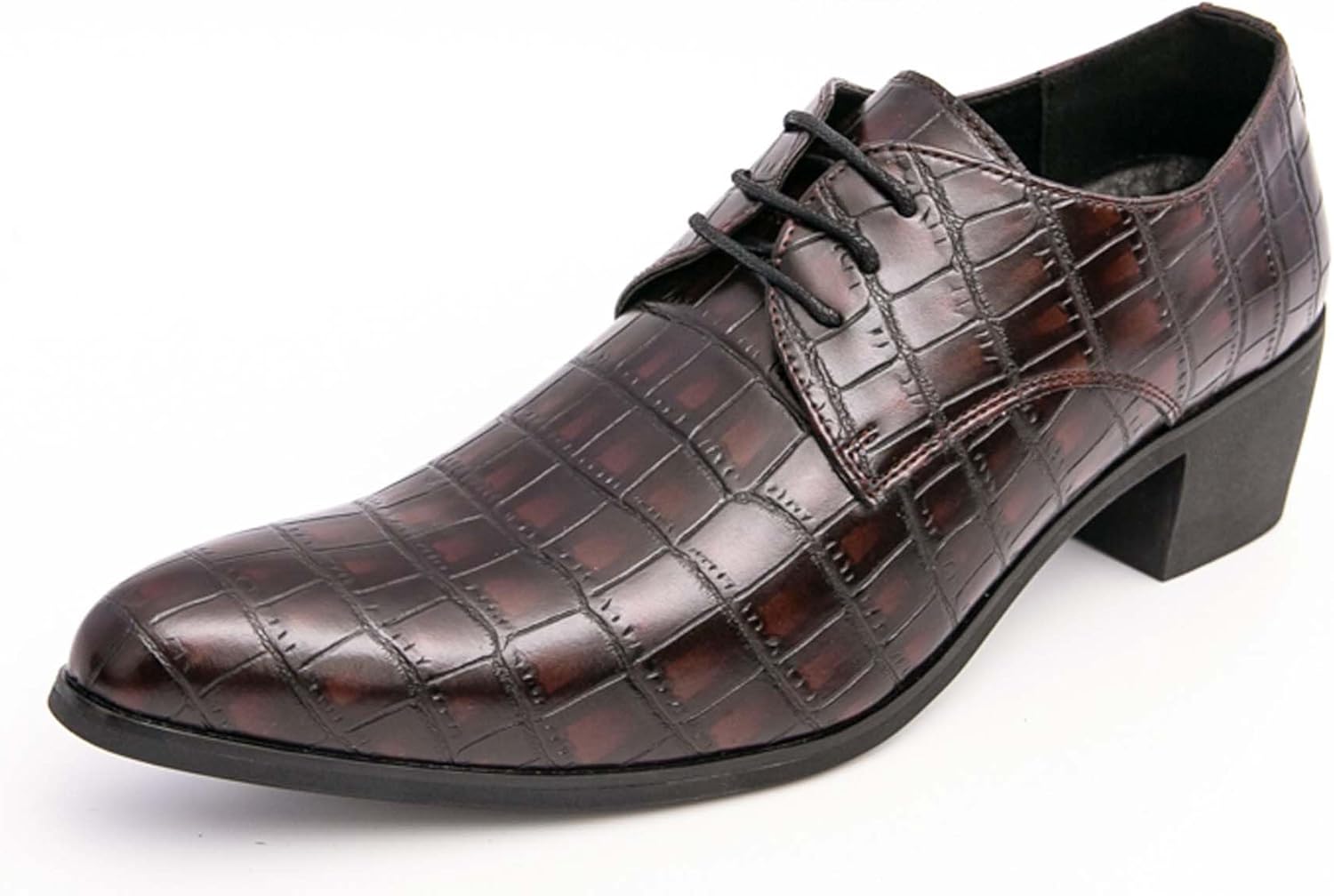 Мужские модные туфли-оксфорды на массивном каблуке с острым носком, подходящие для делового, повседневного и формального стиля, а также для деловых встреч, свадеб, банкетов и посещения церкви Generic, коричневый
Мужские модные туфли-оксфорды на массивном каблуке с острым носком, подходящие для делового, повседневного и формального стиля, а также для деловых встреч, свадеб, банкетов и посещения церкви Generic, коричневый