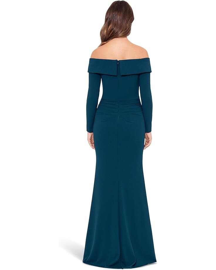 Платье XSCAPE Long Sleeve Off-the-Shoulder Long Scuba Crepe, цвет Pine
Платье XSCAPE Long Sleeve Off-the-Shoulder Long Scuba Crepe, цвет Pine
