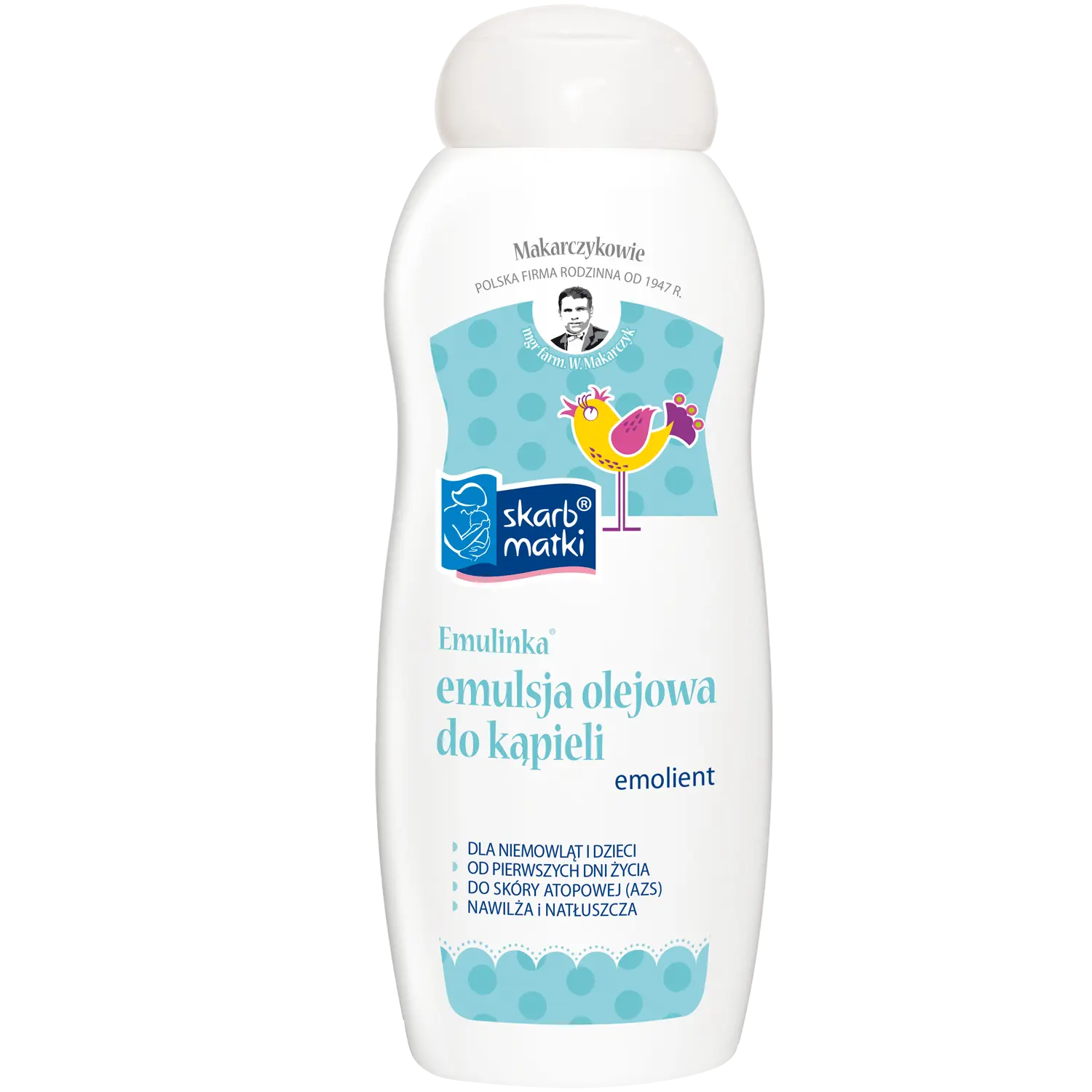 Skarb Matki Emulinka эмульсия для ванн для младенцев и детей, 250 мл
Skarb Matki Emulinka эмульсия для ванн для младенцев и детей, 250 мл