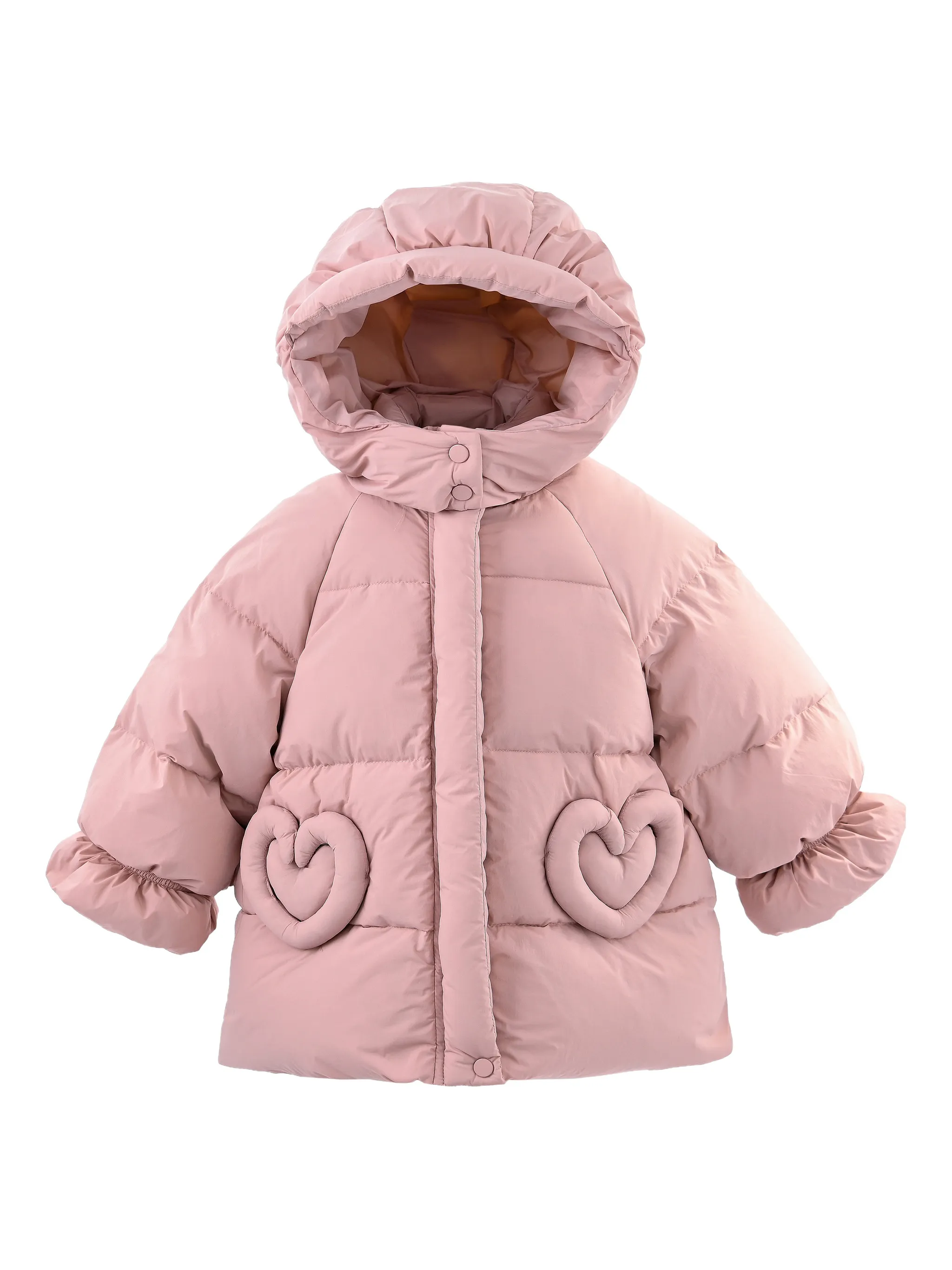 Пуховик с карманом Mimi Tutu, розовый
Пуховик с карманом Mimi Tutu, розовый