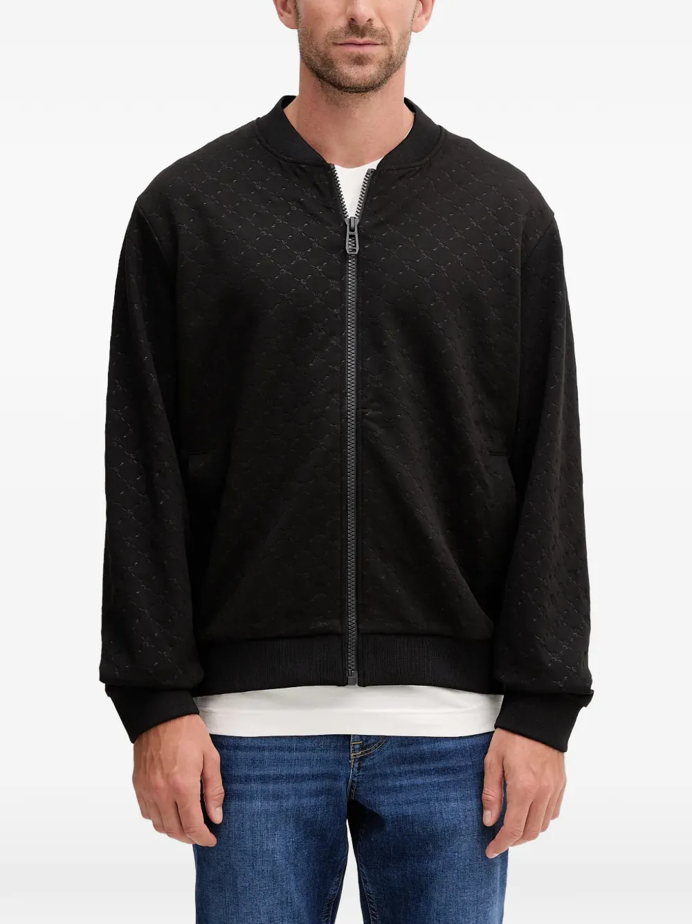 Свитшот на молнии с узором Joop!, черный
Свитшот на молнии с узором Joop!, черный