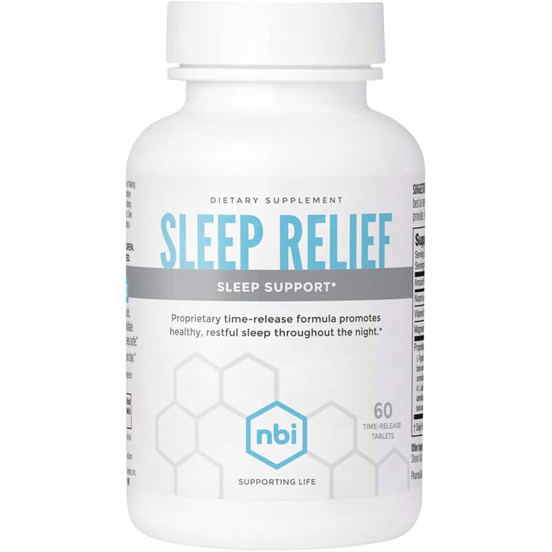 Натуральная формула мелатонина с магнием и L-теанином NBI Sleep Relief, 60 таблеток
Натуральная формула мелатонина с магнием и L-теанином NBI Sleep Relief, 60 таблеток