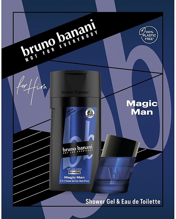 Парфюмерный набор Bruno Banani Magic Man, 2 предмета
Парфюмерный набор Bruno Banani Magic Man, 2 предмета