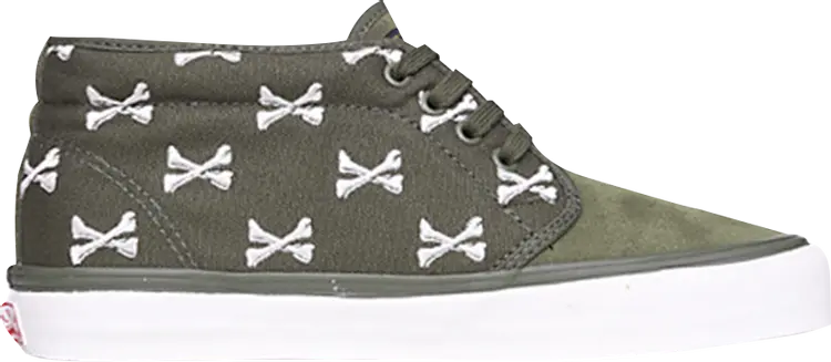 Кеды Vans WTAPS x OG Chukka Boot LX Bones, зеленый
Кеды Vans WTAPS x OG Chukka Boot LX Bones, зеленый