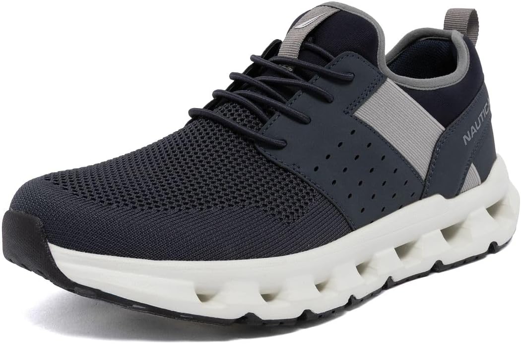 Мужские кроссовки Nautica для бега, спортивные, модные, с шнуровкой, мягкие для тренировок, тенниса - с амортизацией, дышащие, легкие и удобные, Navy Zer
Мужские кроссовки Nautica для бега, спортивные, модные, с шнуровкой, мягкие для тренировок, тенниса - с амортизацией, дышащие, легкие и удобные, Navy Zer