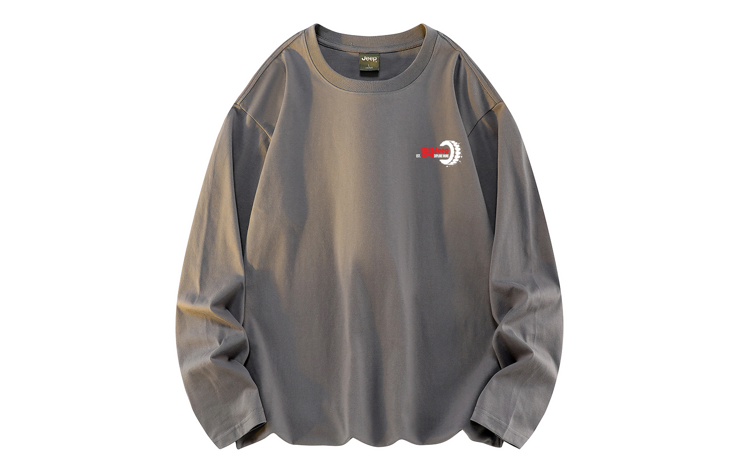 Футболка Unisex Crew Neck Moderate Straight Fit Jeep, темно-серый
Футболка Unisex Crew Neck Moderate Straight Fit Jeep, темно-серый