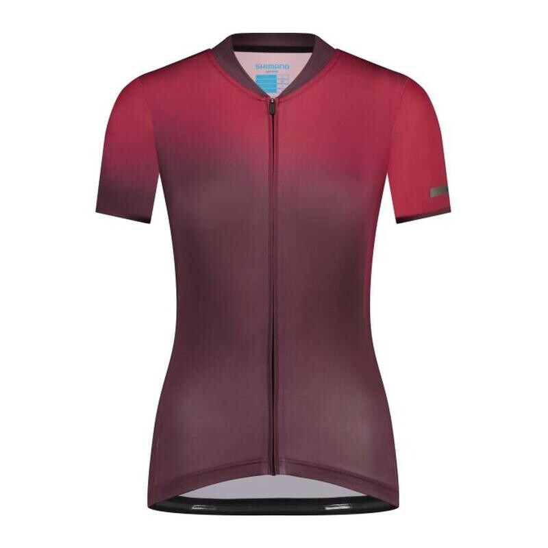 Женская майка с короткими рукавами EVOLVE Avventura SHIMANO, матово-розовая 
Женская майка с короткими рукавами EVOLVE Avventura SHIMANO, матово-розовая