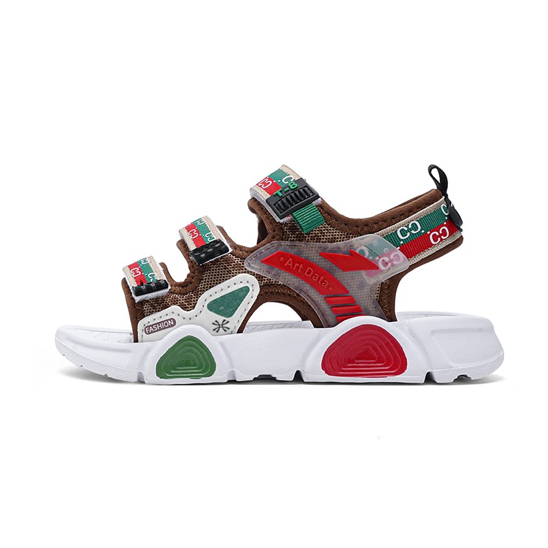 Сандалии детские противоскользящие YUZHAOLIN, коричневый/красный
Сандалии детские противоскользящие YUZHAOLIN, коричневый/красный