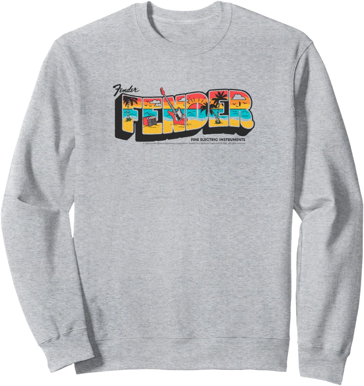 Толстовка Fender Vacation, серый
Толстовка Fender Vacation, серый