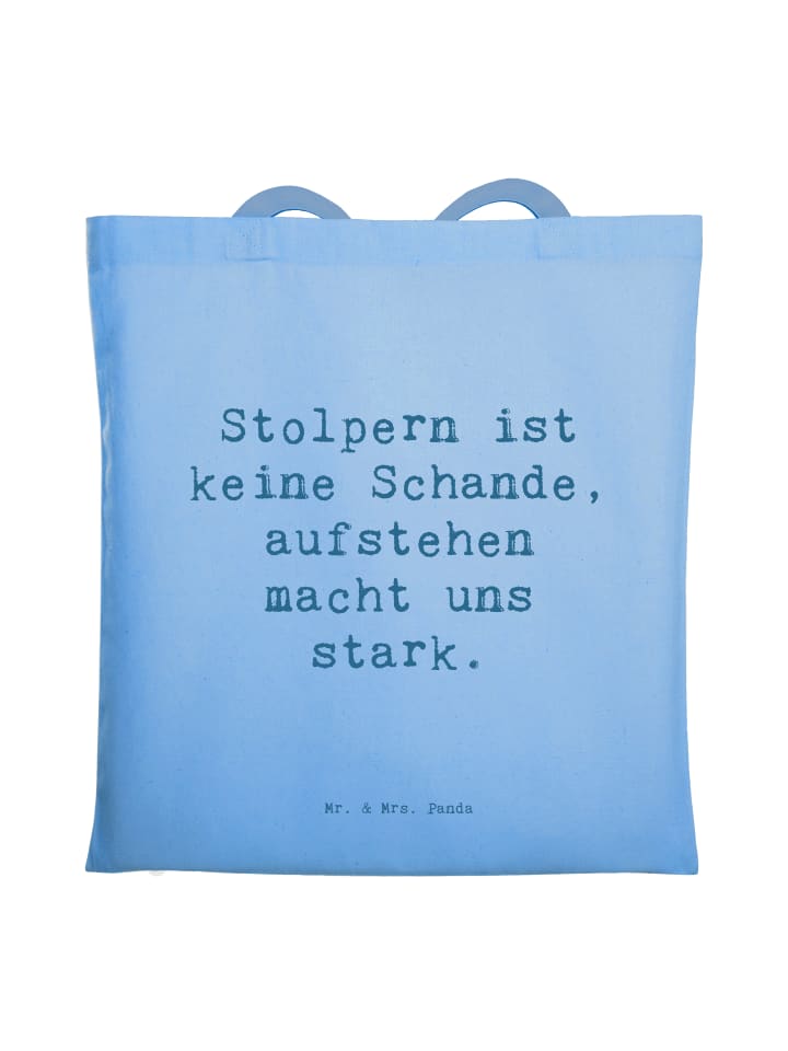 Сумка Mr. & Mrs. Panda Tragetasche Spruch Aus Fehlern lernen mit Spruch, небесно-синий
Сумка Mr. & Mrs. Panda Tragetasche Spruch Aus Fehlern lernen mit Spruch, небесно-синий