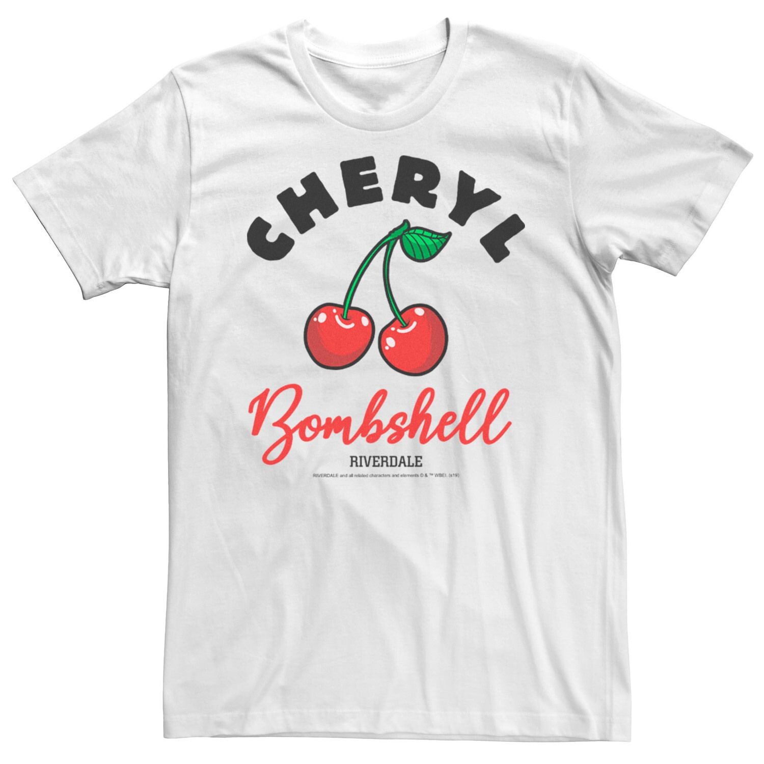 Мужская футболка с логотипом Riverdale Cheryl Bombshell Cherry Licensed Character
Мужская футболка с логотипом Riverdale Cheryl Bombshell Cherry Licensed Character
