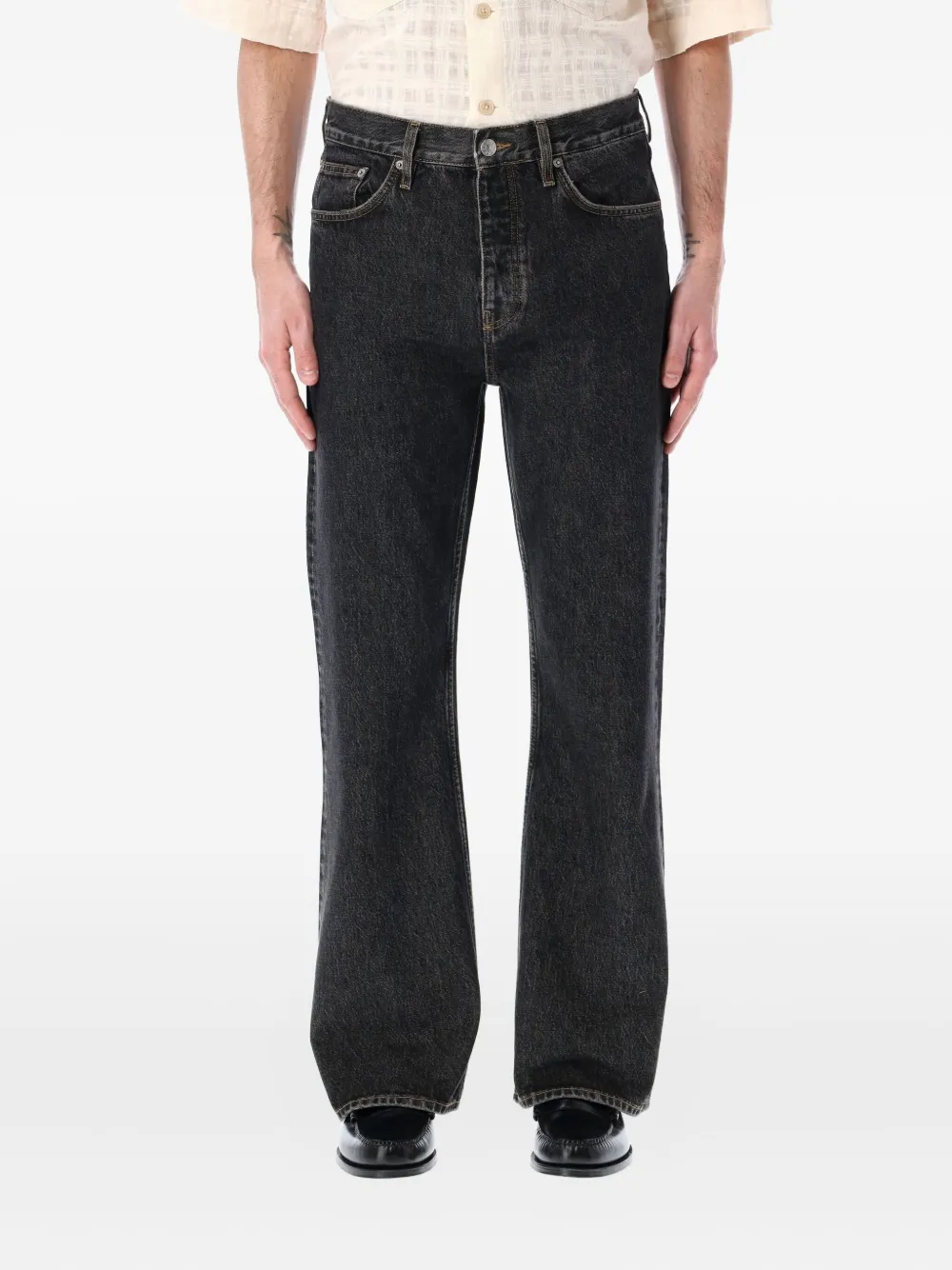 Джинсы с нашивкой-логотипом Sunflower, черный
Джинсы с нашивкой-логотипом Sunflower, черный