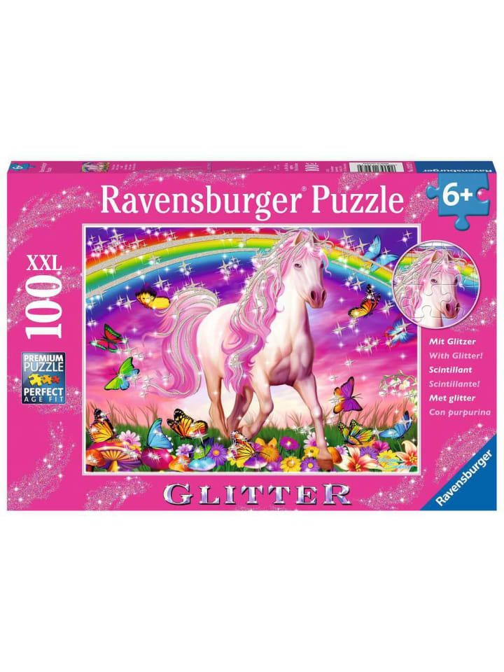 Пазл Ravensburger "Horse Dream" из 100 деталей с красочным рисунком
Пазл Ravensburger "Horse Dream" из 100 деталей с красочным рисунком