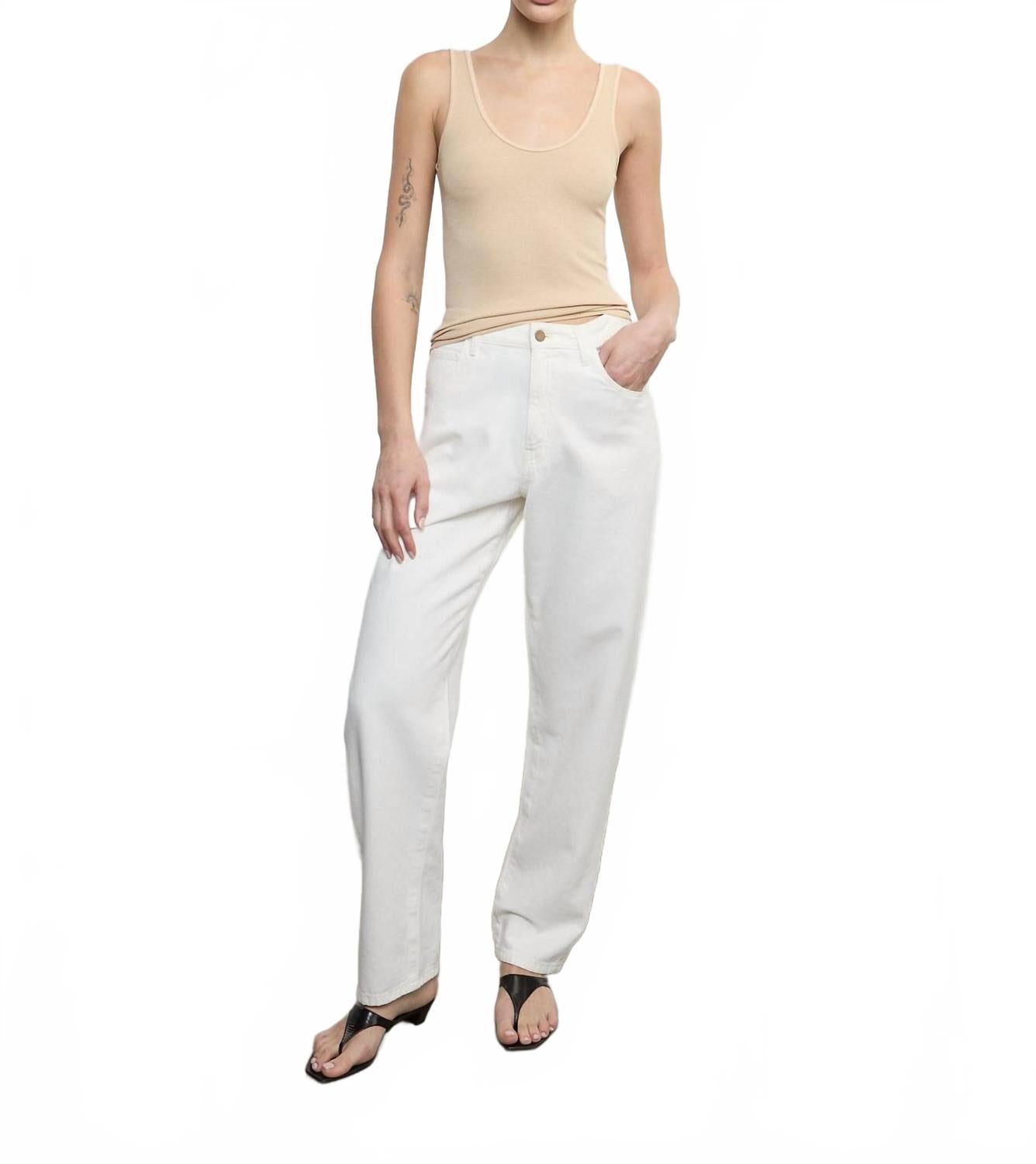 Майка из эластичного шелкового трикотажа песочного цвета Enza Costa, песочный
Майка из эластичного шелкового трикотажа песочного цвета Enza Costa, песочный