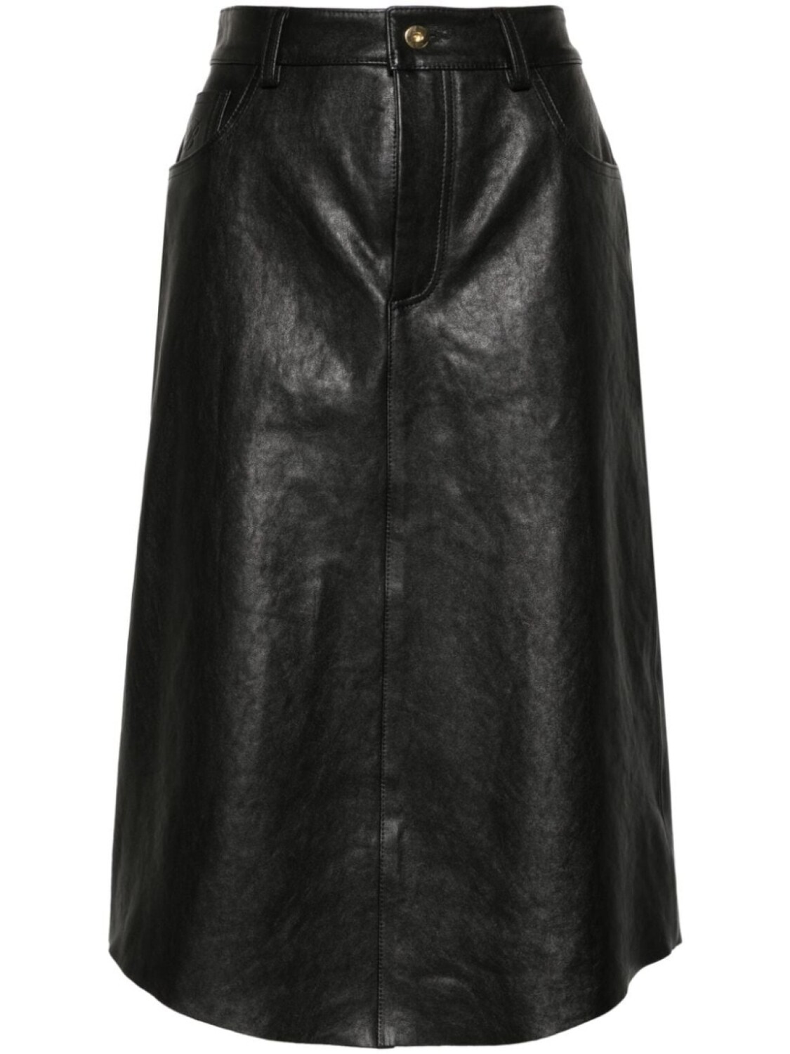 Blumarine юбка миди с логотипом, черный
Blumarine юбка миди с логотипом, черный