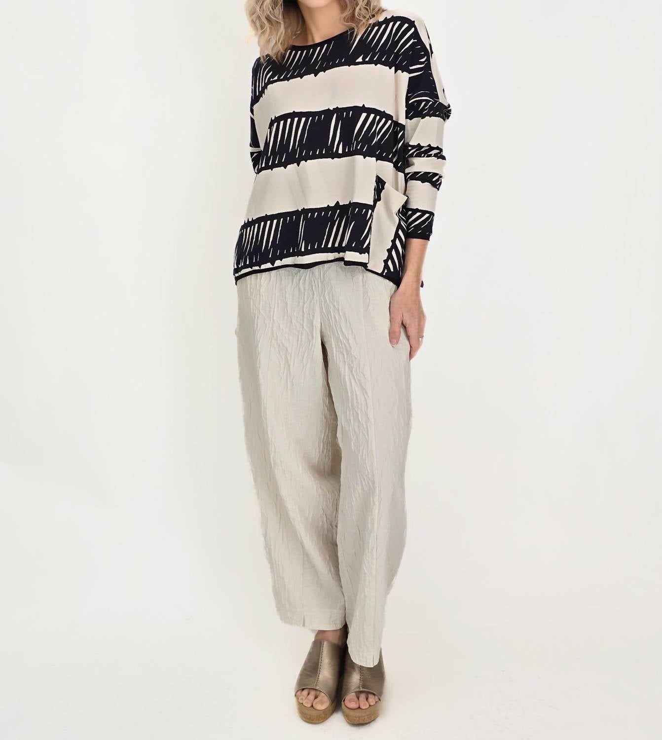 Широкие брюки Doodle в цвете айвори Luukaa, белый
Широкие брюки Doodle в цвете айвори Luukaa, белый