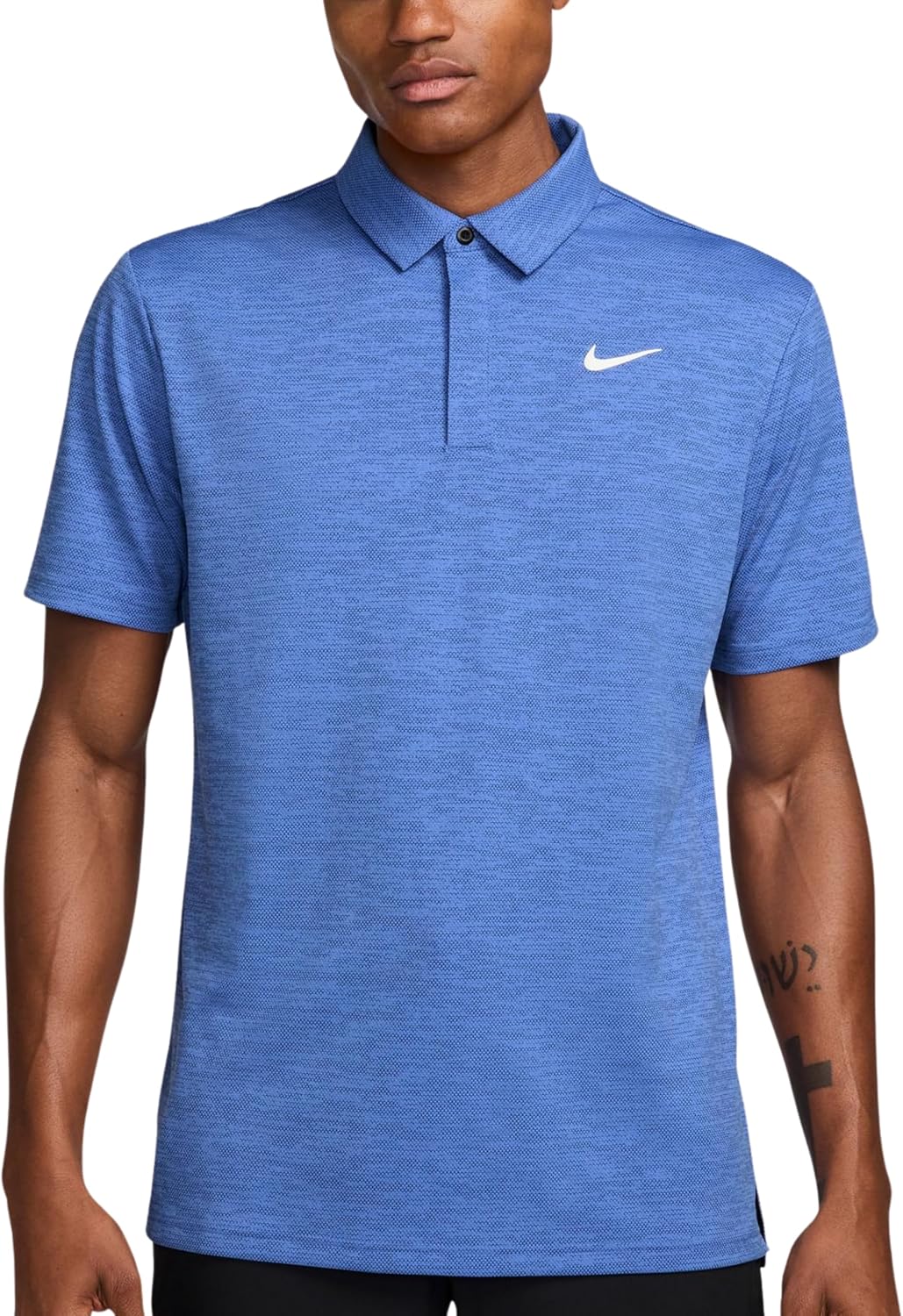 Мужская футболка-поло для гольфа Nike Dri-FIT Tour, эластичная в 4 направлениях, отводящая влагу, Comet Blue | White (Honeycomb)
Мужская футболка-поло для гольфа Nike Dri-FIT Tour, эластичная в 4 направлениях, отводящая влагу, Comet Blue | White (Honeycomb)