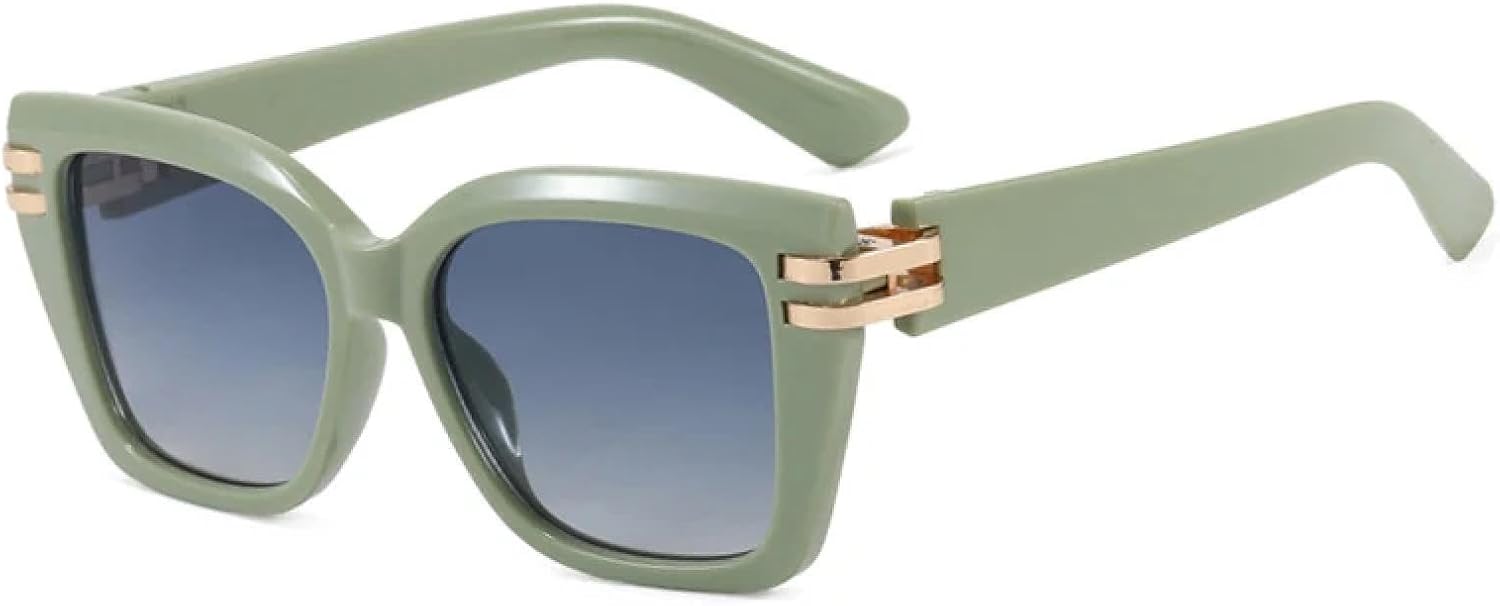 Винтажные роскошные солнцезащитные очки для женщин и мужчин. Винтажные солнцезащитные очки большого размера «кошачий глаз» для лета, путешествий и вождения, защита от УФ-излучения UV400 TKKTLLT, Green Gray
Винтажные роскошные солнцезащитные очки для женщин и мужчин. Винтажные солнцезащитные очки большого размера «кошачий глаз» для лета, путешествий и вождения, защита от УФ-излучения UV400 TKKTLLT, Green Gray