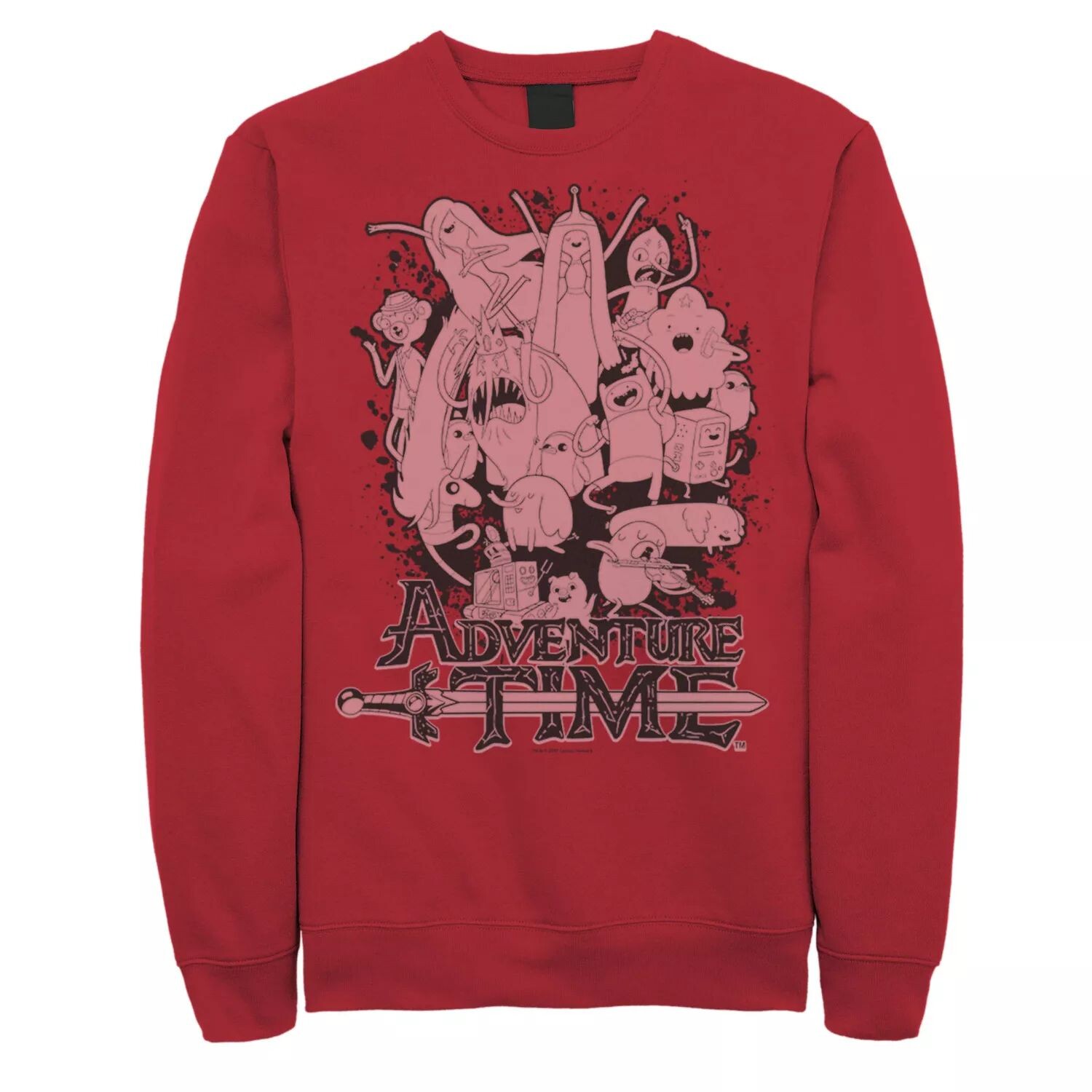 Мужская флисовая куртка Cartoon Network Adventure Time Licensed Character, красный
Мужская флисовая куртка Cartoon Network Adventure Time Licensed Character, красный