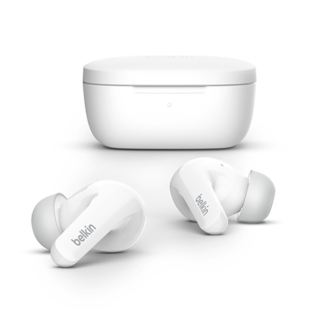 Беспроводные наушники Belkin Soundform Flow, белый
Беспроводные наушники Belkin Soundform Flow, белый