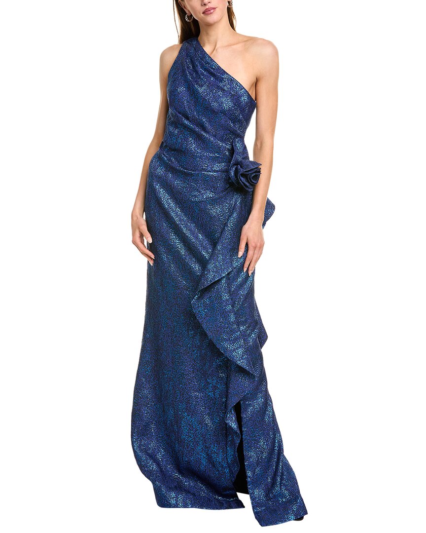 Тери Джон от Рики Фриман Жаккардовое платье с одним плечом Teri Jon by Rickie Freeman, синий
Тери Джон от Рики Фриман Жаккардовое платье с одним плечом Teri Jon by Rickie Freeman, синий