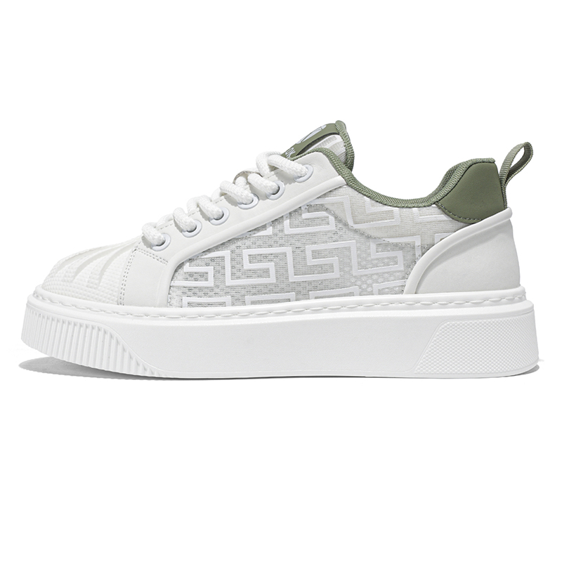 Wooden Rabbit Амортизирующие, устойчивые к истиранию, дышащие, увеличивающие рост низкие скейтбордские кроссовки мужские - горохово-зеленые, цвет Pea Green
Wooden Rabbit Амортизирующие, устойчивые к истиранию, дышащие, увеличивающие рост низкие скейтбордские кроссовки мужские - горохово-зеленые, цвет Pea Green