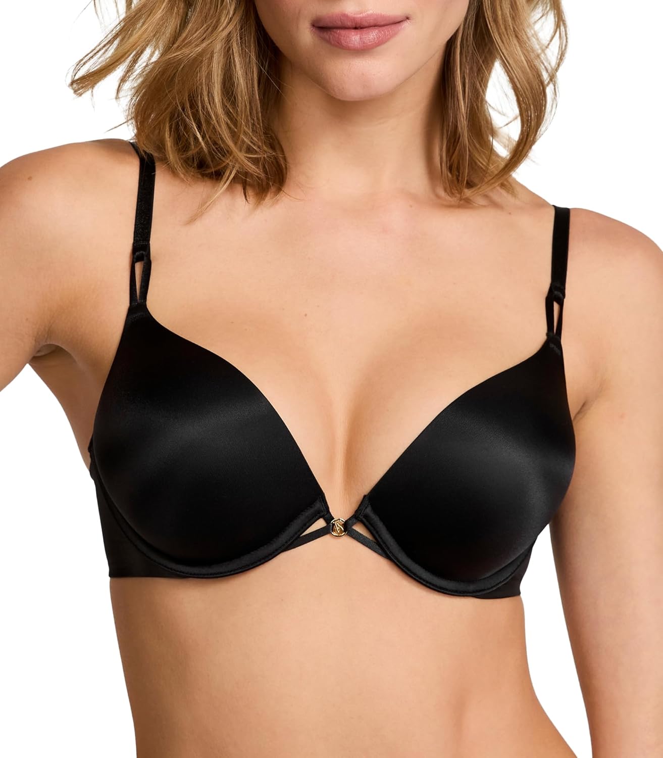 Бюстгальтер Very Sexy Bombshell Adds-2-Cups Push Up от Victoria's Secret, размеры 32A-38DDD, Black (New Look)
Бюстгальтер Very Sexy Bombshell Adds-2-Cups Push Up от Victoria's Secret, размеры 32A-38DDD, Black (New Look)