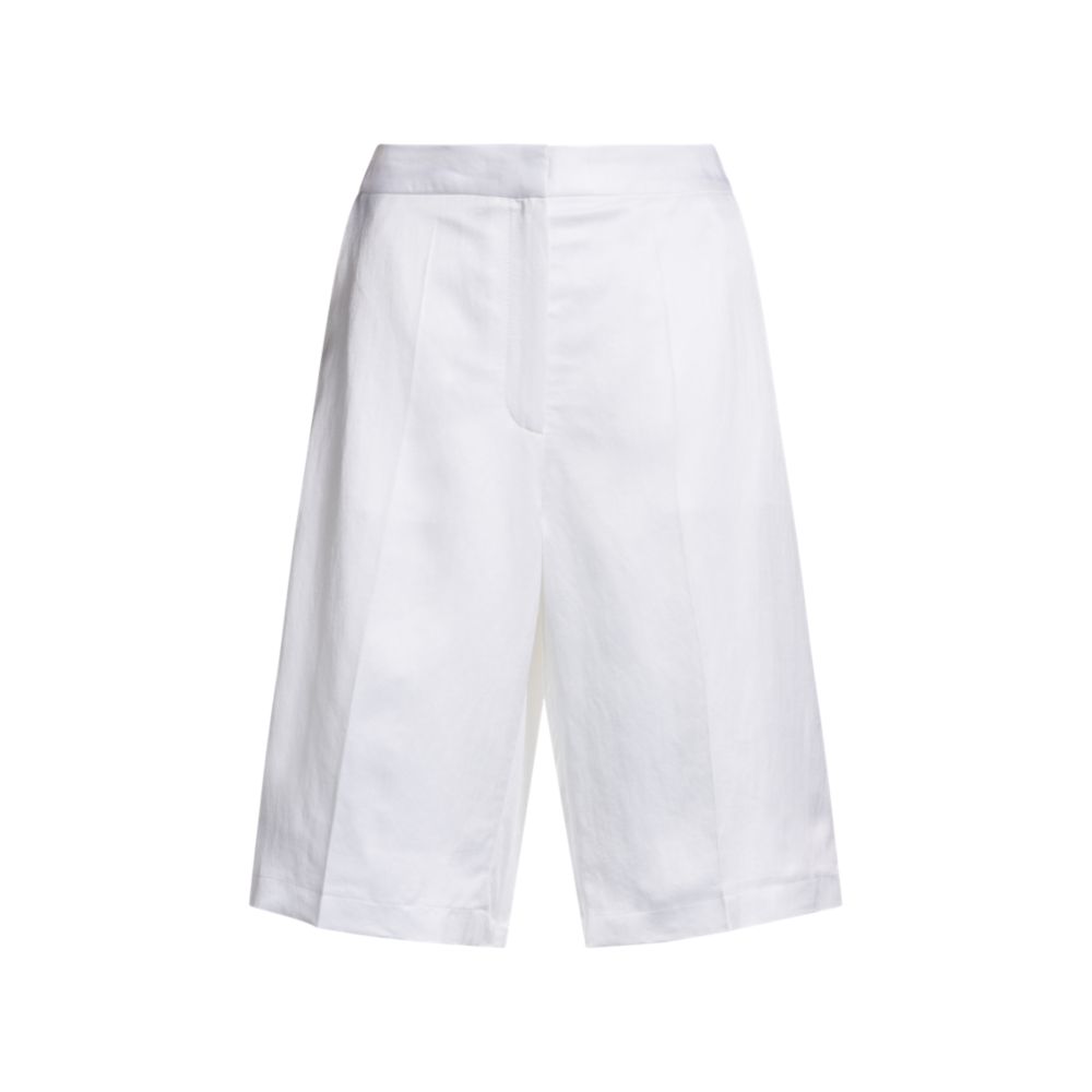 Шорты свободного кроя с широкими штанинами BOSS, белый
Шорты свободного кроя с широкими штанинами BOSS, белый