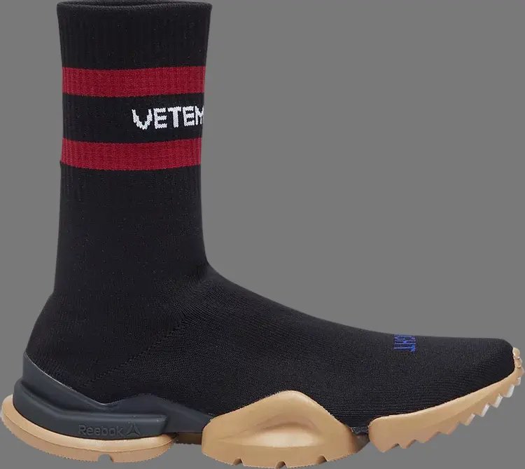 Кроссовки vetements x sock pump 'black red' Reebok, черный
Кроссовки vetements x sock pump 'black red' Reebok, черный