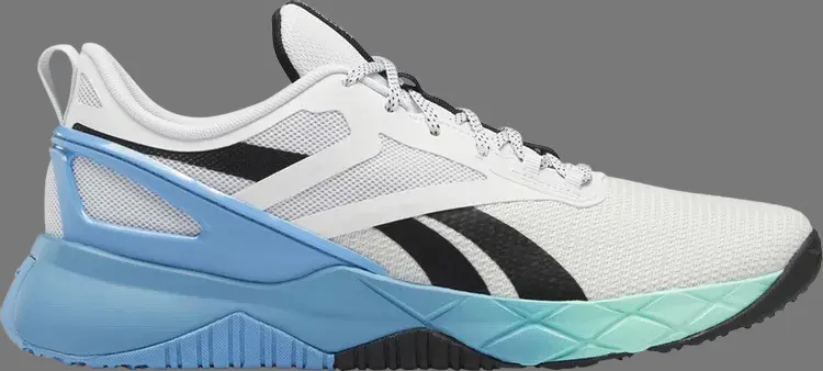 Кроссовки nanoflex parafit tr 'grey hint mint' Reebok, серый 
Кроссовки nanoflex parafit tr 'grey hint mint' Reebok, серый