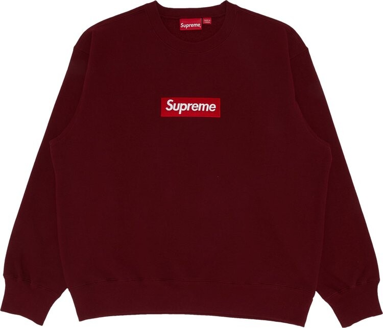 Толстовка Supreme Box Logo Crewneck 'Cardinal', красный
Толстовка Supreme Box Logo Crewneck 'Cardinal', красный